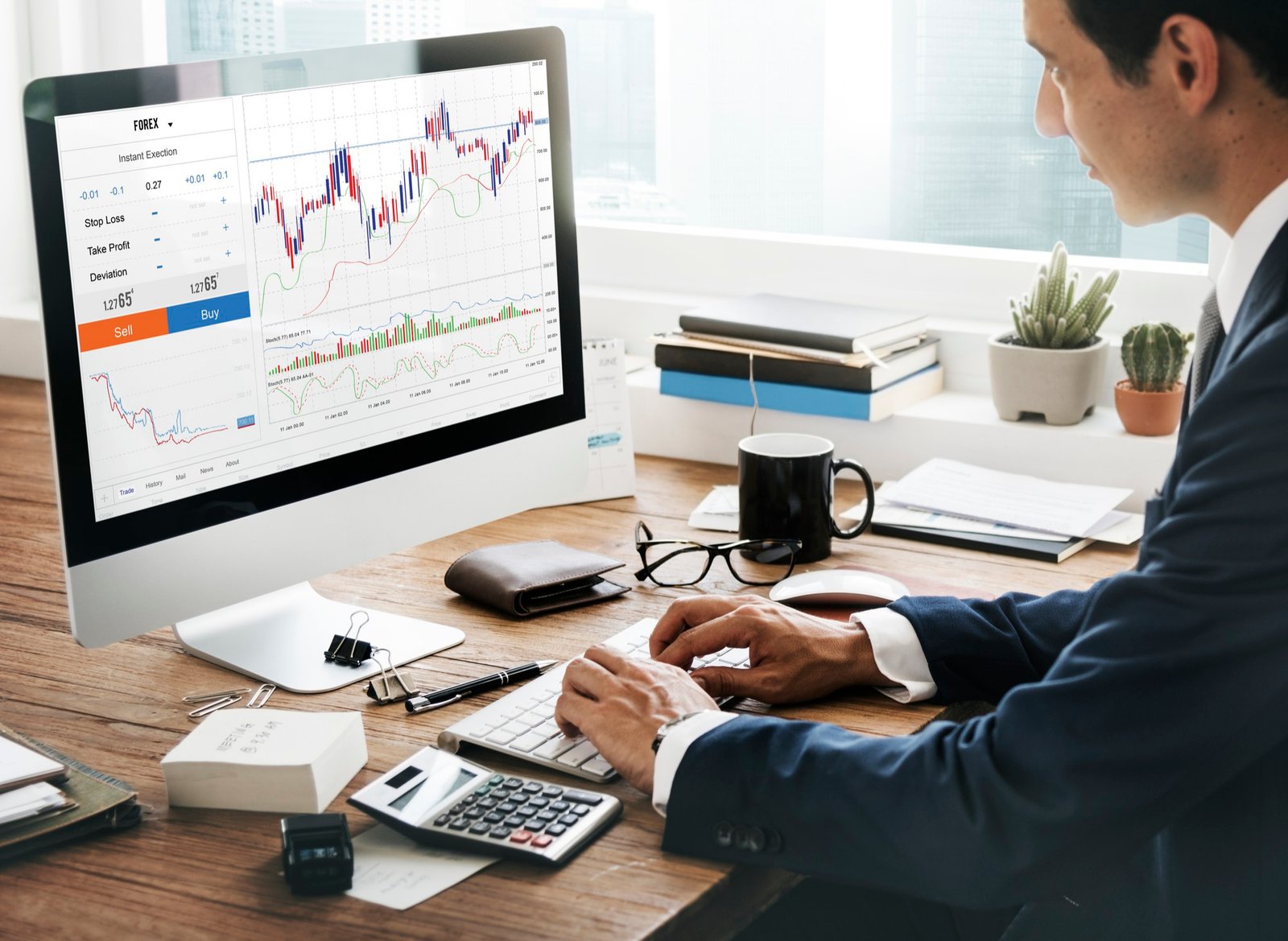 forex-trade-graph-chart-concept Stock Market and Trading course in Gurgaon