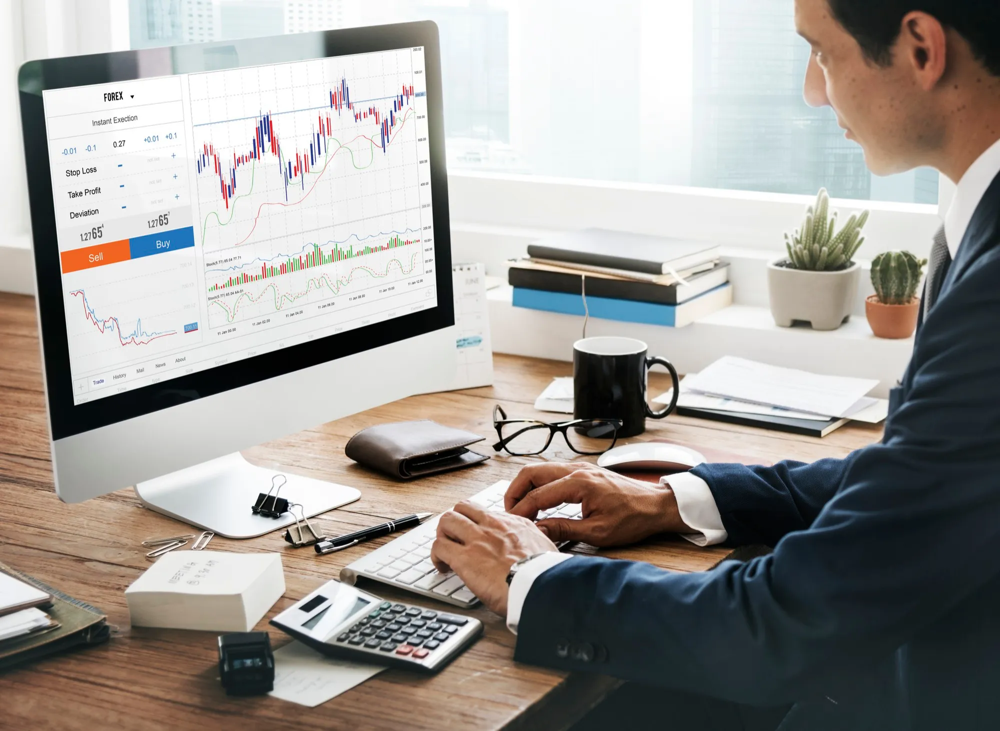forex-trade-graph-chart-concept Stock Market and Trading course in Gurgaon